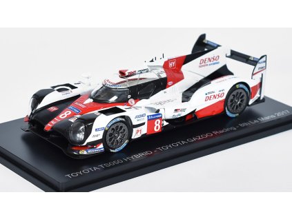 Toyota TS050 Hybrind Gazoo Racing #8 Le Mans 2017 1:43 - Spark Model časopis s modelem  Toyota TS050 Hybrind Gazoo Racing No.8 Le Mans 2017 - kovový model auta