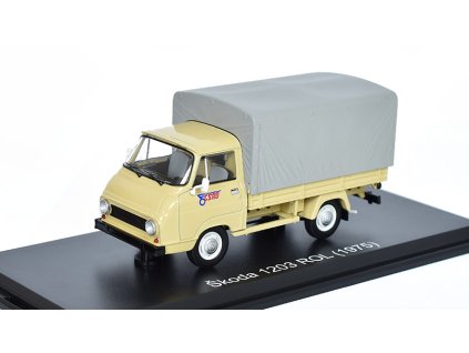 Škoda 1203 ROL ČSAD 1975 1:43 - SSM  Škoda -1203 ROL 1975 - kovový model auta