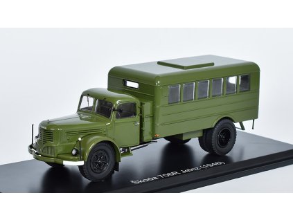 Škoda 706 R Jelcz skřiň 1946 1:43 - SSM  Škoda 706R Jelcz skřiň - kovový model auta