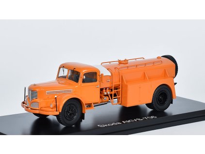 Škoda 706 R  AKVS cisterna - 1946 1:43 - SSM  Škoda 706R AKVS cisterna - kovový model auta