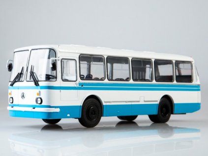 LAZ-695N autobus 1:43 - MODIMIO - Naše autobusy časopis s modelem #1  LAZ 695N - kovový model autobusu