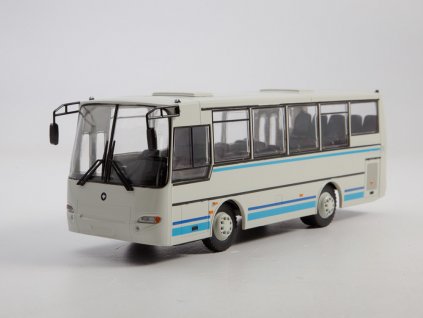 Autobus Avrora 4230 1:43 MODIMIO - Naše autobusy časopis s modelem #26  Autobus Avrora 4230 - kovový model autobusu