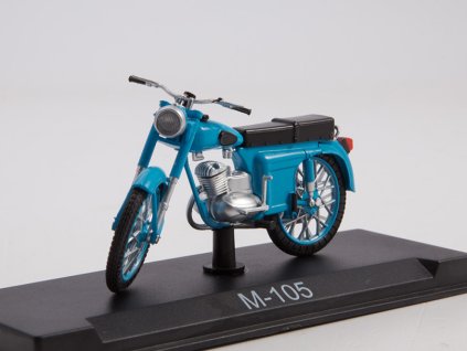 M-105 motorka 1:24 MODIMIO Collections časopis s modelem #9  M 105 - model motorky