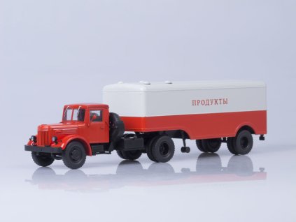 MAZ-200V s návěsem MAZ-5217 1:43 - Avtoistoria  MAZ 200V s návěsem MAZ 5217 - kovový model auta