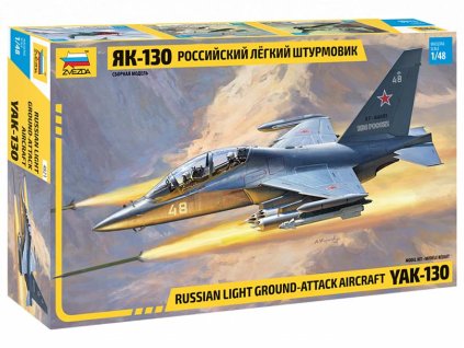 Bitevní letoun YAK-130 1:48 Zvezda - stavebnice  Bitevní letoun Yak-130 - ModelKIT