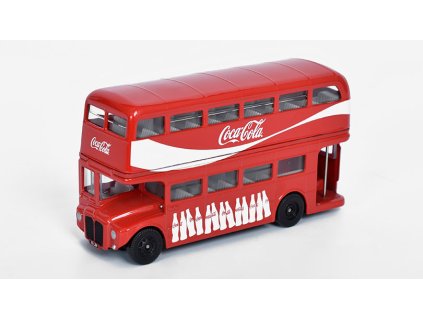 AEC Routemaster London Bus Coca-Cola 1:64 - CORGI  AEC Routemaster London Bus - kovový model autobusu