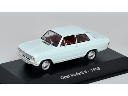 Opel Kadett B - 1965 1:43 - Hachette časopis s modelem  Opel Kadett B - 1965 - kovový model