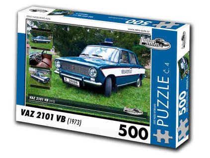 Puzzle č. 4 - VAZ 2101 VB 1973 - 500 dílků  Puzzle č. 4 - VAZ 2101 VB 1973 - 500 dílků