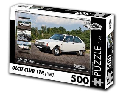 Puzzle č. 64 - Oltcit Club 11R 1988 - 500 dílků  Puzzle č. 64 - Oltcit Club 11R 1988 - 500 dílků