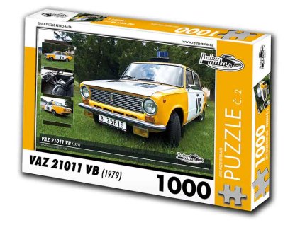 Puzzle č. 2 - VAZ 21011 VB 1979 - 1000 dílků  Puzzle č. 2 - VAZ 21011 VB 1979 - 1000 dílků