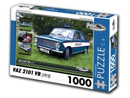 Puzzle č. 4 - VAZ 2101 VB 1973 - 1000 dílků  Puzzle č. 4 - VAZ 2101 VB 1973 - 1000 dílků