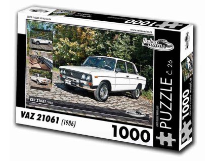 Puzzle č. 26 - VAZ 21061 1986 - 1000 dílků  Puzzle č. 26 - VAZ 21061 1986 - 1000 dílků