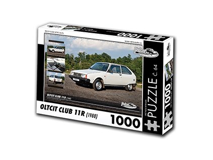 Puzzle č. 64 - Oltcit Club 11R 1988 - 1000 dílků  Puzzle č. 64 - Oltcit Club 11R 1988 - 1000 dílků