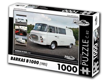 Puzzle č. 82 - Barkas B1000 1985 - 1000 dílků  Puzzle č. 82 - Barkas B1000 1985 - 1000 dílků
