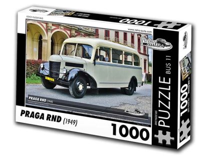 Puzzle bus č. 11 - Praga RND 1949 - 1000 dílků  Puzzle bus č. 11 - Praga RND 1949 - 1000 dílků