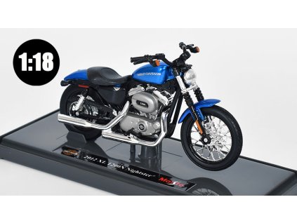 Harley-Davidson XL 1200N Nightster 2012 1:18 - Maisto  Harley Davidson XL 1200N Nightster 2012 - model motorky