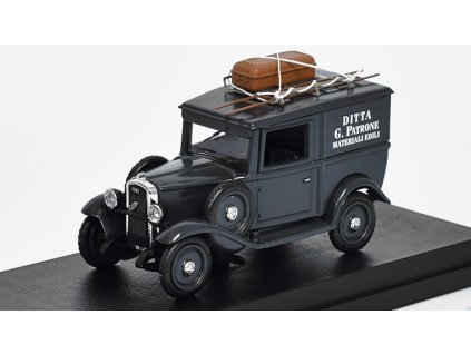 Fiat Balilla Ditta G.Patrone 1936 1:43 - Rio Models  Fiat Balilla Stavební firma Ditta G.Patrone - kovový model auta