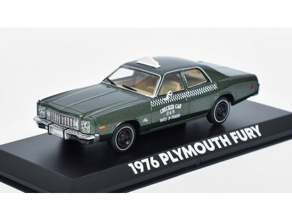 Plymouth Fury Checker Cab 1976 - Beverly Hills Cop - 1:43 GreenLight  Plymouth Fury Checker Cab  - kovový model