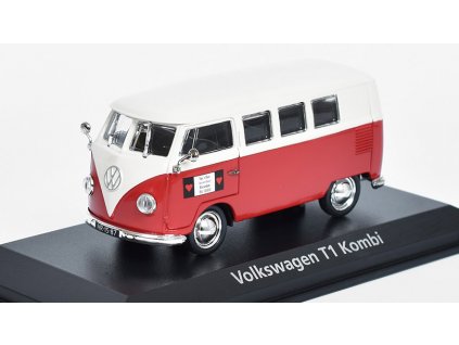 Volkswagen T1 Kombi Autoverhuur 1:43 - NOREV  VW T 1 Kombi Autoverhuur - kovový model autobusu