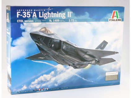 Letadlo F-35A Lightning II 1:72 - stavebnice Italeri  F35A - KIT