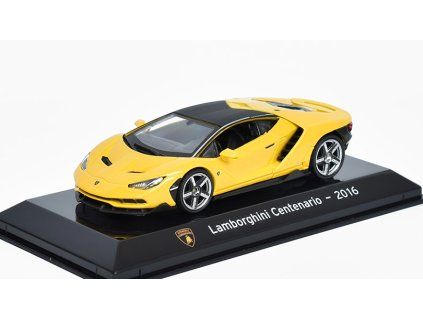 Lamborghini Centenario 2016 1:43 - Altaya časopis s modelem  Lamborghini Centenario 2016 - kovový model auta