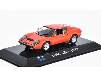 Ligier JS2 1972 1:43 - Altaya časopis s modelem  Ligier JS 2 1972 - kovový model auta