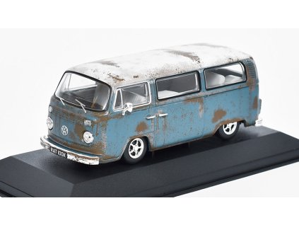 Volkswagen Type 2 Bay Rat T1 Camper 1962 1:43 - CORGI se stopami použití  VW Type 2 T1 Camper - kovový model autobusu