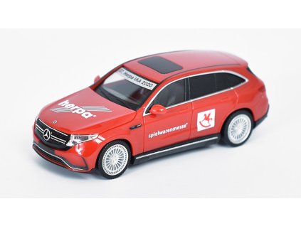 Mercedes-Benz EQC AMG Spielwarenmesse 2020 1:87 - Herpa  Mercedes Benz EQC AMG SPIWA 2020 -  sběratelský model 1/87