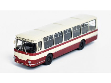 LIAZ-677 1:72 - Kultovní autobusy minulé éry časopis s modelem #77  LIAZ 677 - kovový model