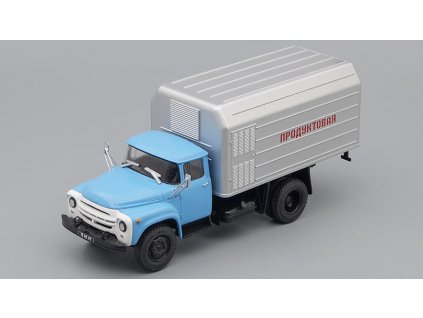 ZIL-130 LuMZ-890B 1:43 - Autolegendy SSSR náklaďáky časopis s modelem No.12  ZIL 130  LuMZ 890B  - Autolegendy SSSR - CCCP - kovový model auta