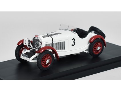 Mercedes-Benz SSK Irish GP Eireann Cup 1930 R. Caracciola 1:43 - Rio Models  Mercedes Benz SSK Irish GP Eireann Cup 1930 R. Caracciola - kovový model auta