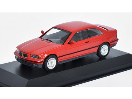 BMW 3-Series Coupe (E36) 1992 1:43 - MAXICHAMPS  BMW 3-Series Coupe (E36) 1992 - kovový model auta