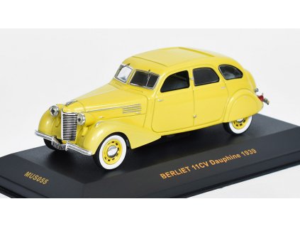 Berliet 11CV Dauphine 1939 1:43 - IXO models  Berliet 11 CV Dauphine - kovoý model