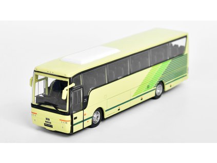 Van Hool T9 1:72 - Kultovní autobusy minulé éry časopis s modelem #78  Van Hool T9 - kovový model