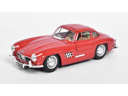 Mercedes-Benz 300 SL Coupe W198 1954 1:24 - Bburago  Mercedes 300SL - kovový model