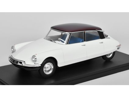 Citroen DS 19 1956 1:24 - Hachette časopis s modelem  Citroen DS19 - 1956 - kovový model auta