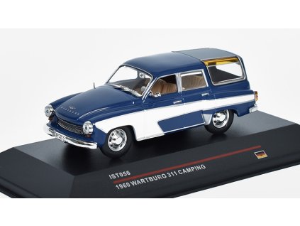 Wartburg 311 Camping 1960 1:43 - IST models  Wartburg 311 Camping 1960  - kovový model auta