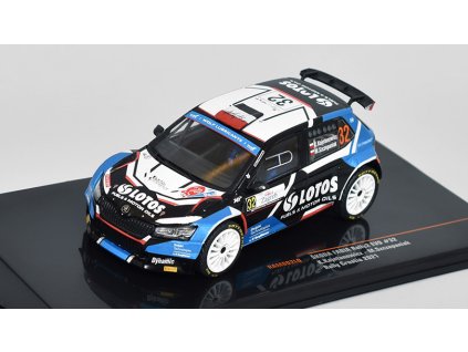 Škoda Fabia Rally 2 EVO #32 Rally Croatia 2021 1:43 - IXO Models  Škoda Fabia Rally2 EVO No.32 Kajetanowicz/Szczepaniak - kovový model