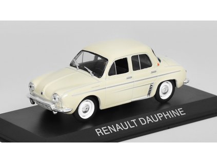 Renault Dauphine 1:43 - Legendární automobily minulé éry časopis s modelem #134  Renault Dauphine - kovový model auta