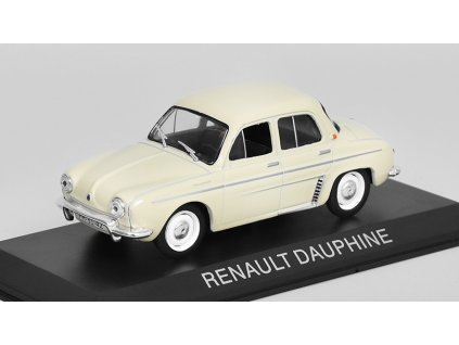 Renault Dauphine 1:43 Legendární Automobily minulé éry - časopis s modelem #134  Renault Dauphine - kovový model auta