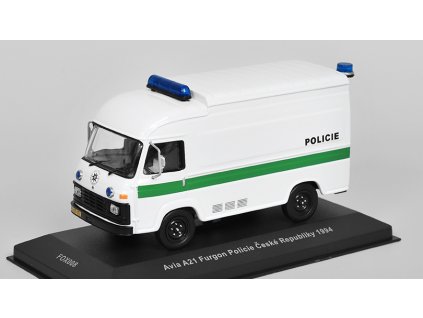 Avia A 21 Furgon Policie České Republiky 1994 1:43 - IXO Models  Avia A21 Policie ČR - kovový model auta