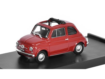 FIAT 500F Open 1965-1971 1:43 - Brumm   FIAT 500F Aperta 1965-1971 - kovový model auta