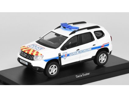 Dacia Duster Police Municipale 2020 1:43 - NOREV  Dacia Duster Police Municipale 2020 - kovový model auta