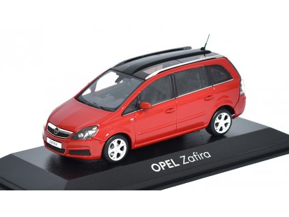 Opel Zafira 2005 1:43 - Minichamps  Opel Zafira 2005 - sběratelský model auta