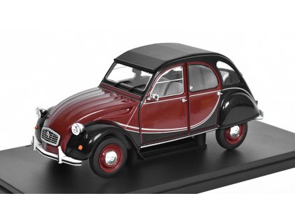 Citroen 2CV Charleston 1982 1:24 - Altaya časopis s modelem  Citroen 2CV Charleston 1982 - kovový model auta