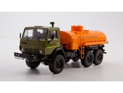 AC-7-4310 Palivový tanker - 1:43 MODIMIO Collections časopis s modelem  AC 7 4310 - kovový model