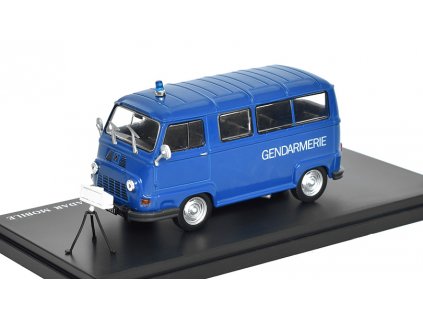 Renault Estafette 800 Gendarmerie Radar Mobile 1:43 - Hachette časopis s modelem  Renault - kovový model