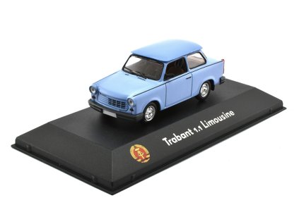 Trabant 1.1 Limousine 1:43 - Atlas časopis s modelem  Trabant 1.1 Limousine - kovový model auta