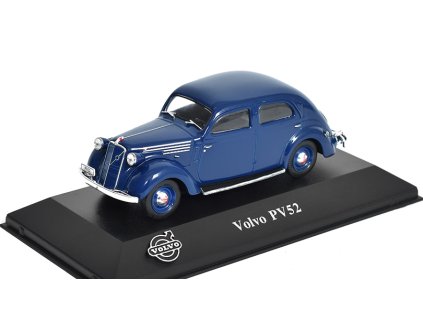Volvo PV52 1937 1:43 - Atlas časopis s modelem  Volvo PV 52 1937 - kovový model auta