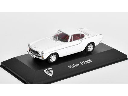 Volvo P1800 1964 1:43 - Atlas časopis s modelem  Volvo P 1800 1964 - kovový model auta